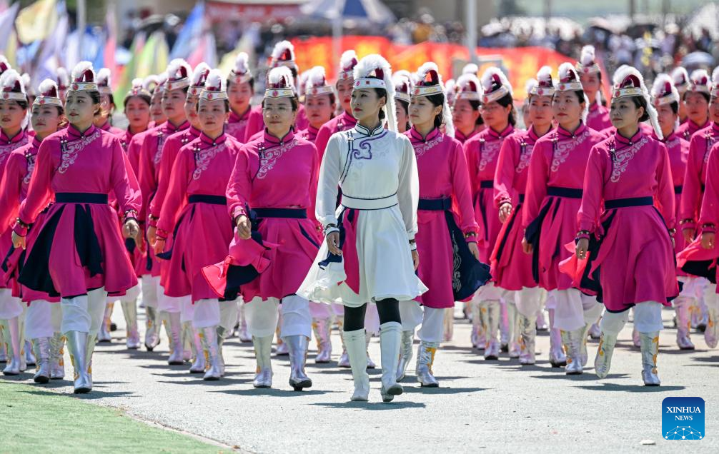 Nadam fair kicks off in N China's Inner Mongolia