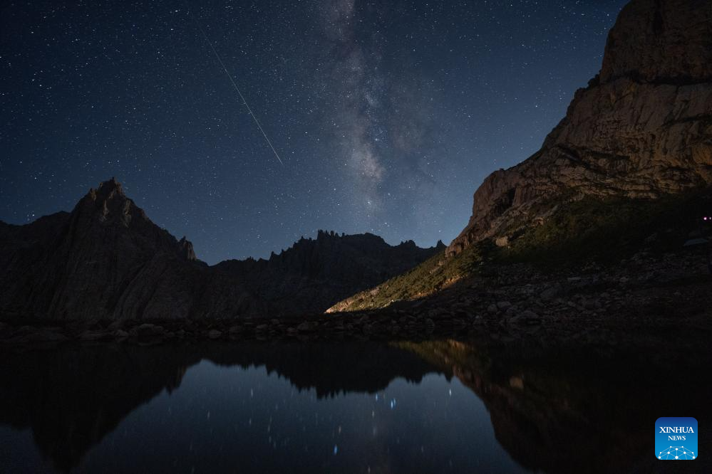 In pics: Perseid meteor shower in Sichuan, SW China