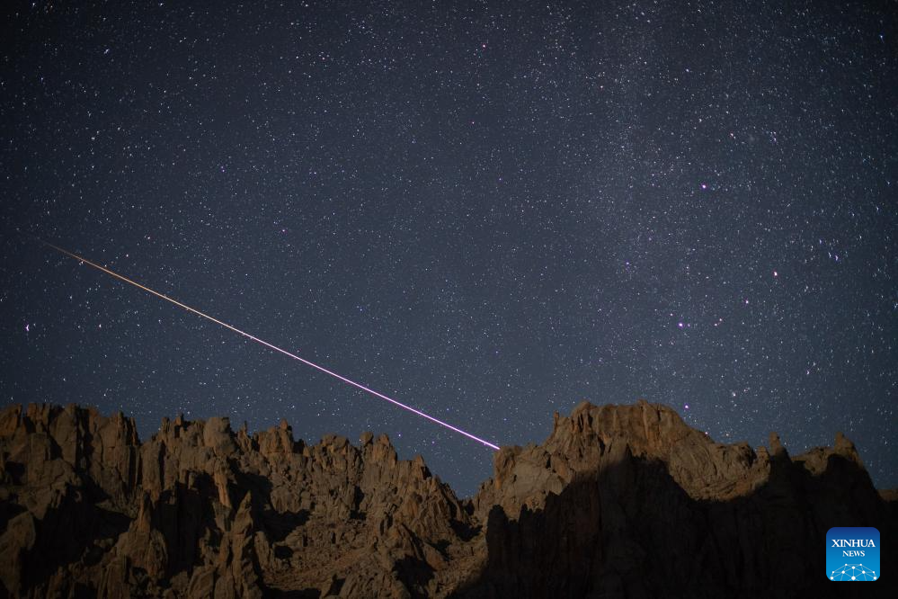 In pics: Perseid meteor shower in Sichuan, SW China