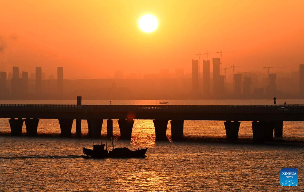 City view of Qingdao, E China's Shandong