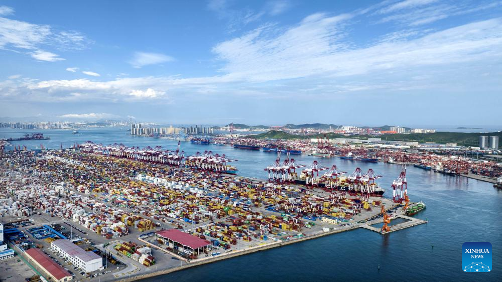 City view of Qingdao, E China's Shandong