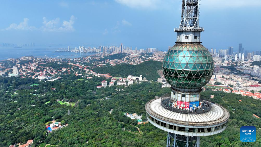 City view of Qingdao, E China's Shandong