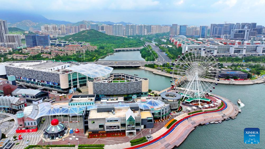 City view of Qingdao, E China's Shandong