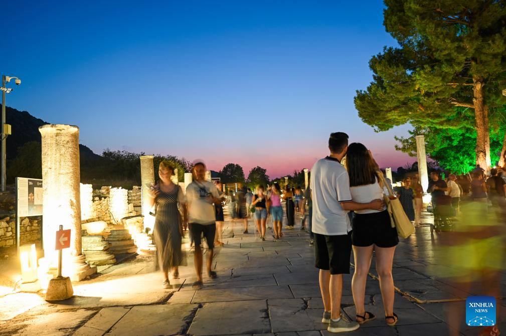 Feature: Night Museums project transforms Türkiye's ancient sites with enchanting lights