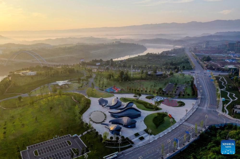 Scenery of Guang'an City, SW China