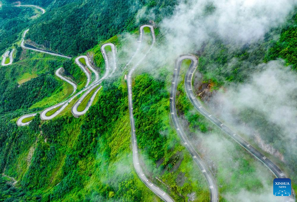 Scenery of Guang'an City, SW China