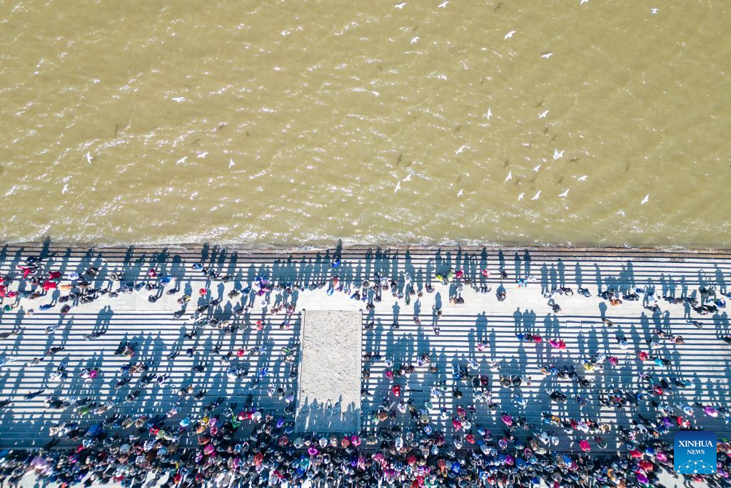 Aerial view of Harbin, China's 