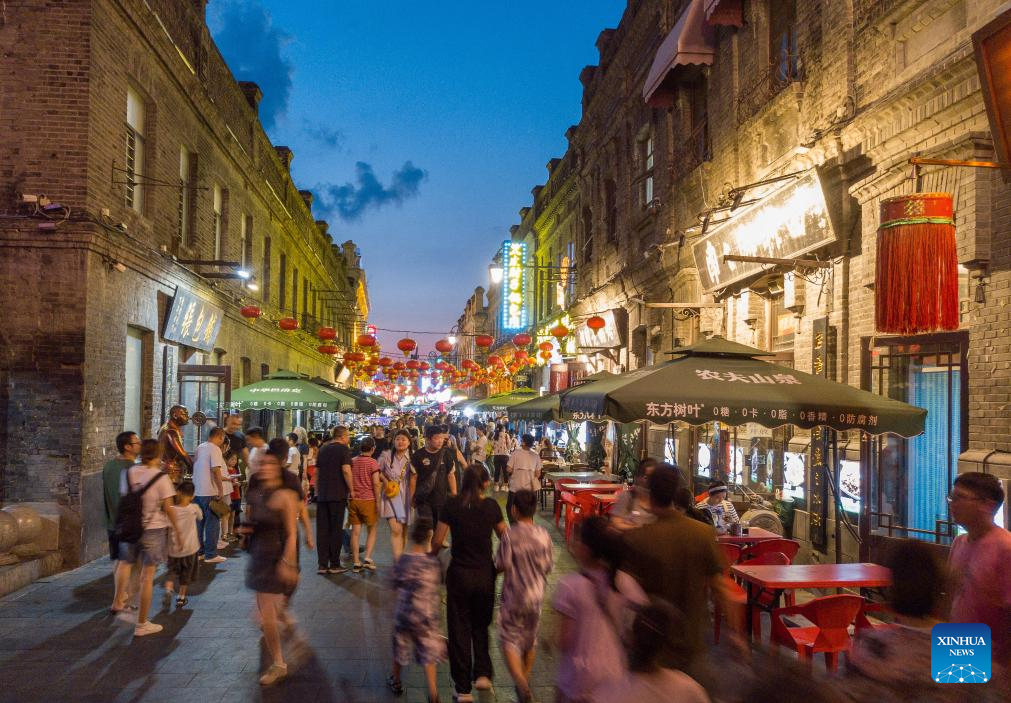 Aerial view of Harbin, China's 