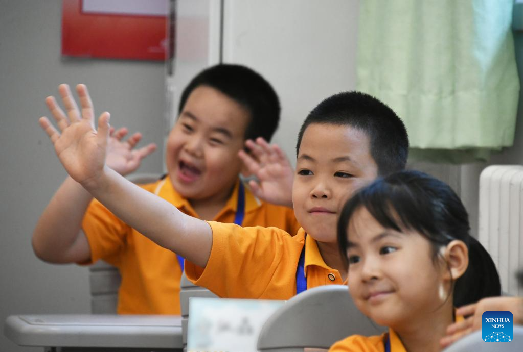 Schools across China host activities to mark start of new semester