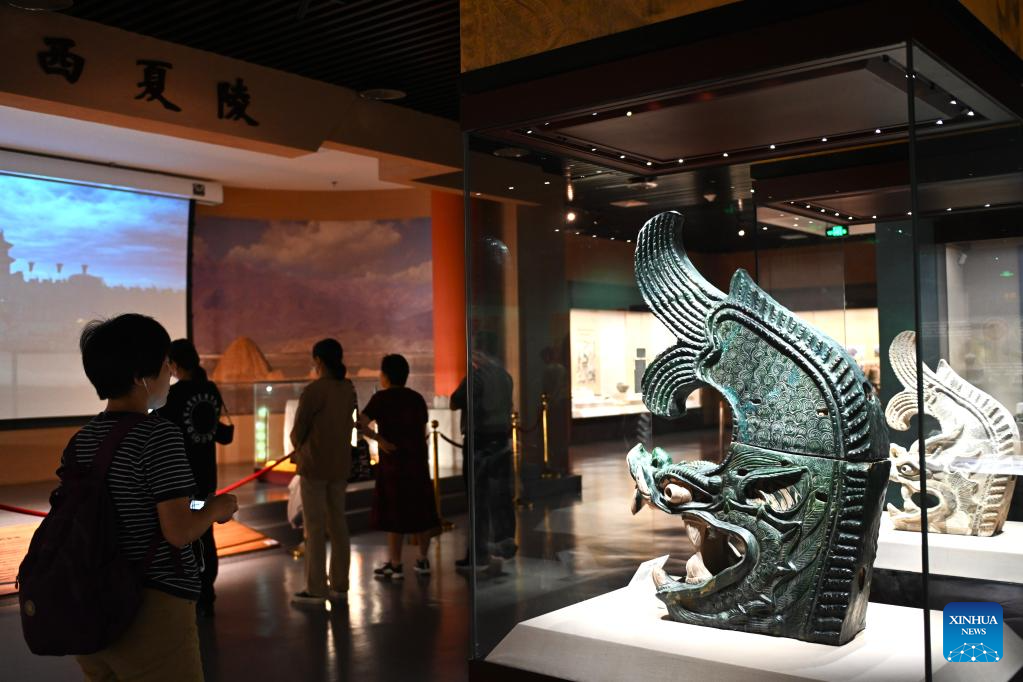 Visitors experience rich culture and history of Ningxia in Ningxia Museum