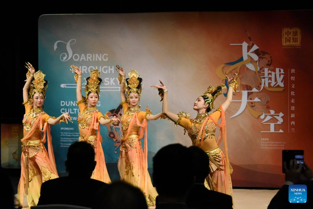 China's Dunhuang Culture exhibition kicks off in New Zealand