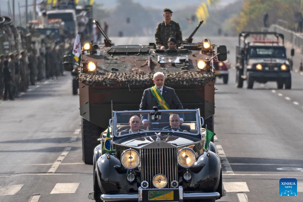 Celebration of 202nd anniversary of Independence Day held in Brazil