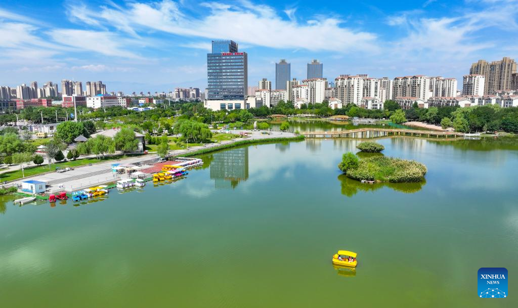 Scenery of Yinchuan, NW China's Ningxia