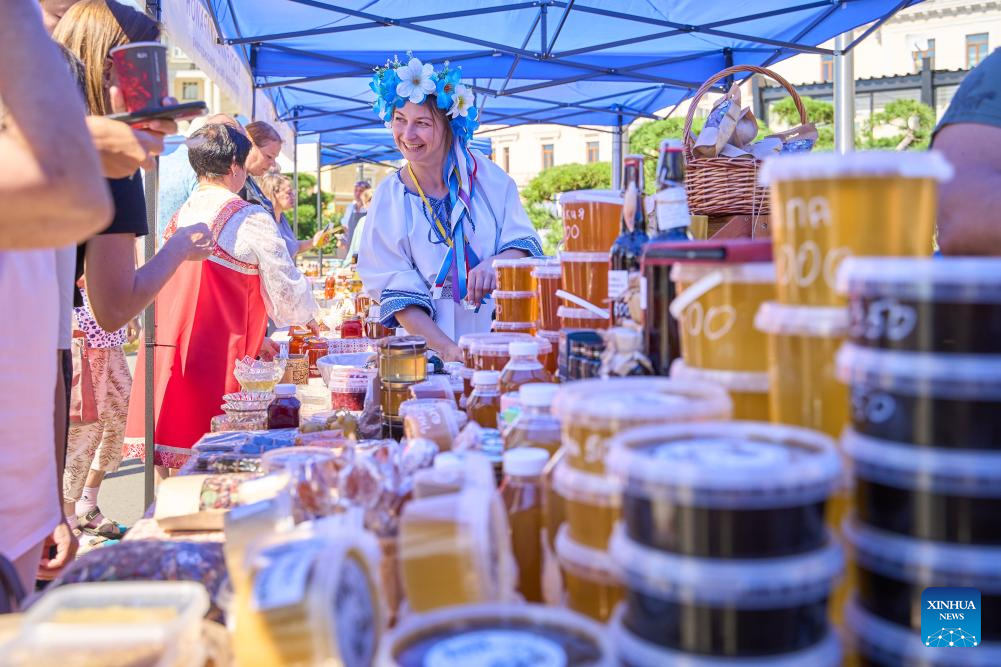 Honey Day held in Vladivostok, Russia