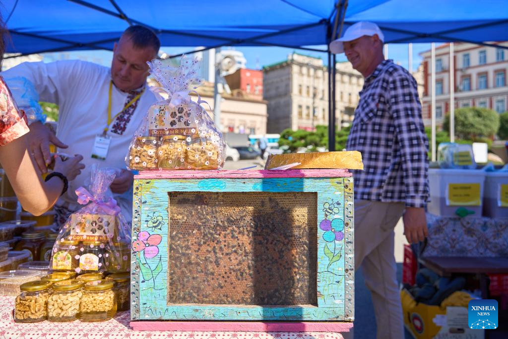 Honey Day held in Vladivostok, Russia