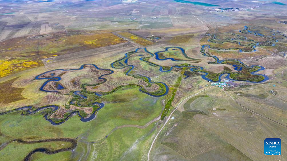 Scenery of Ulgai Grassland in Xilingol, China's Inner Mongolia