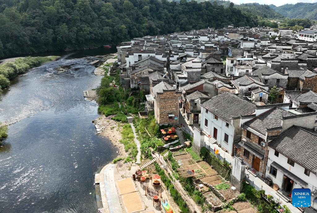 Pic story: inheritor of Wuyuan wood carving in E China