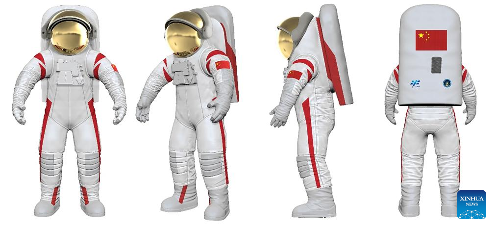 China unveils moon-landing spacesuit for the first time