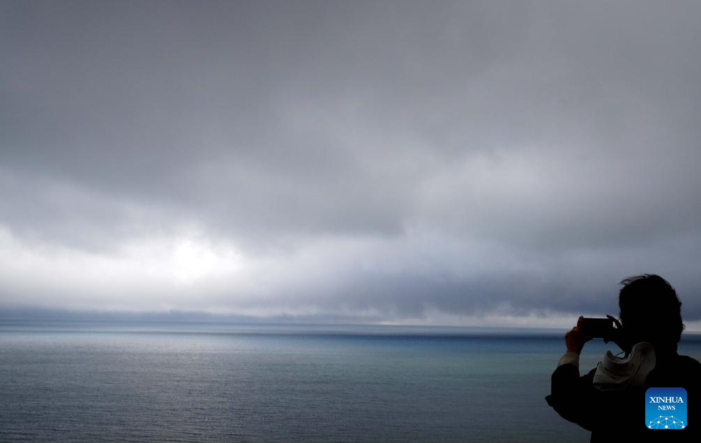 Scenery of Sayram Lake in Xinjiang