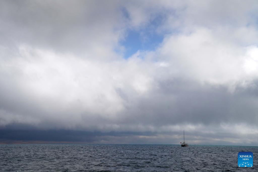 Scenery of Sayram Lake in Xinjiang