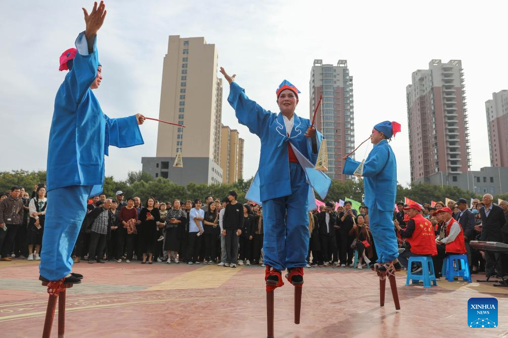 Activities to promote Baofeng's intangible cultural heritages held in C China