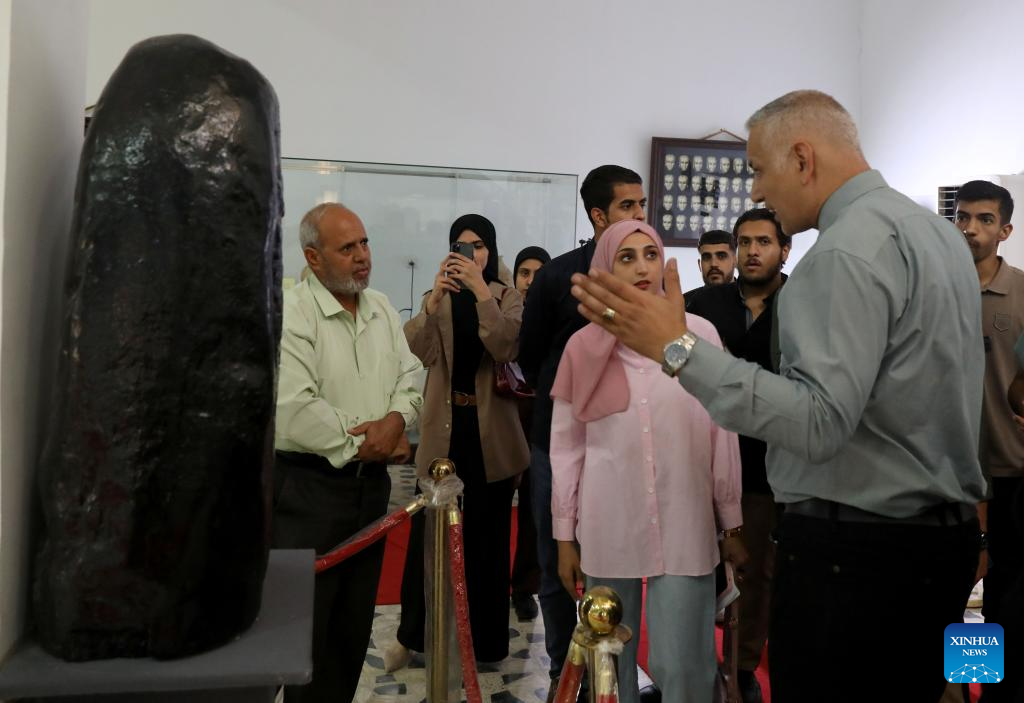 People visit Samawah Civilization Museum in Iraq