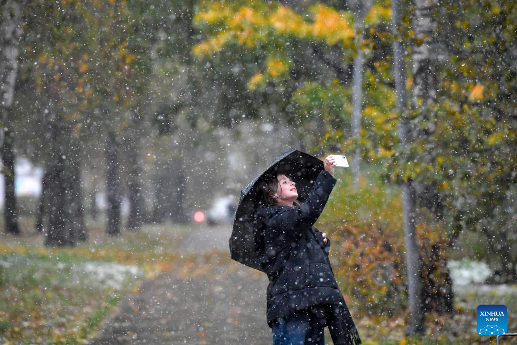 In pics: snowfall in Moscow