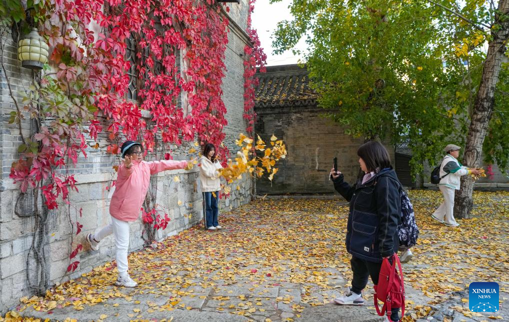 Autumn scenery in Beijing