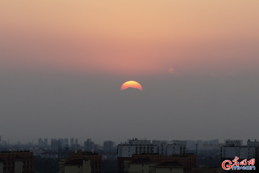 In pics: Sunset scenery in Beijing