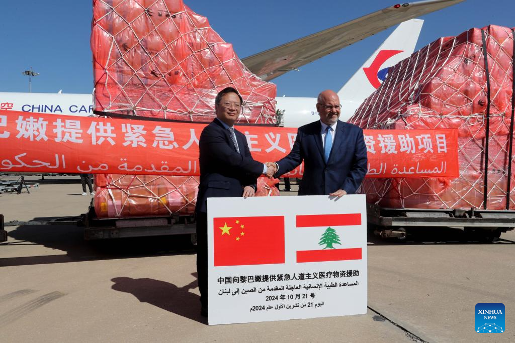 China delivers critical medical aid to Lebanon amid intensifying conflict