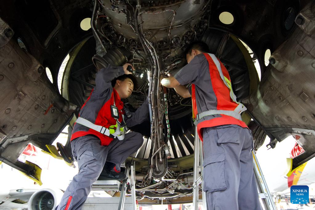 Hainan sees booming maintenance services for inbound airplanes