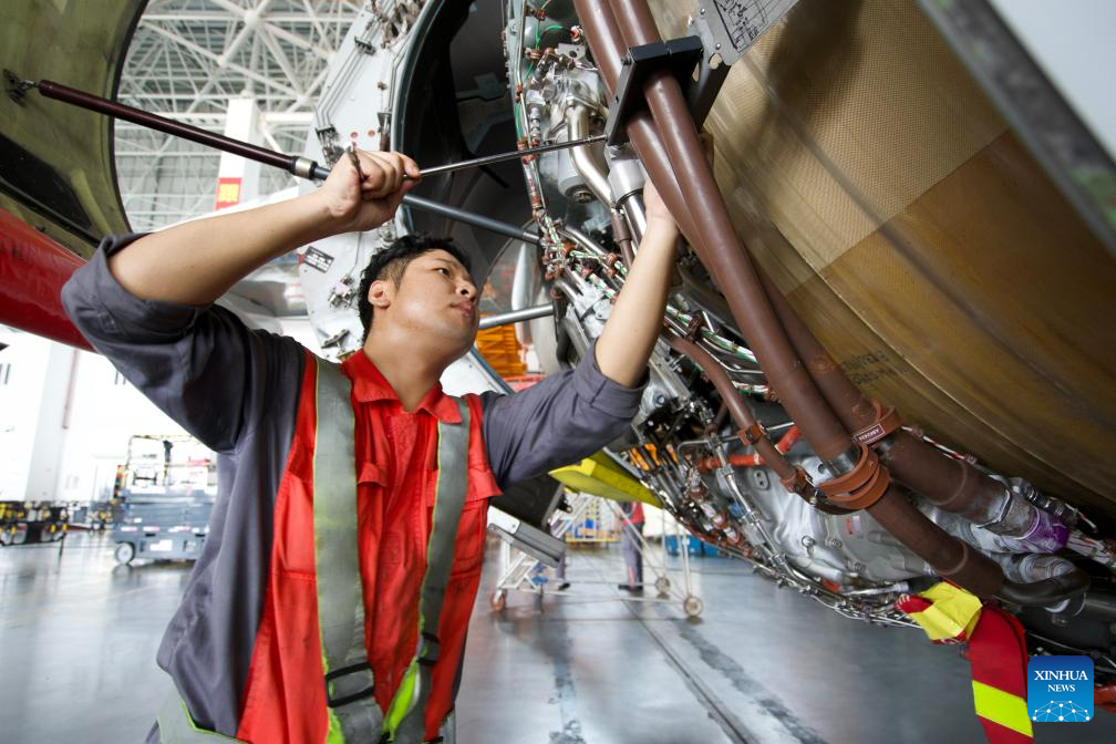 Hainan sees booming maintenance services for inbound airplanes