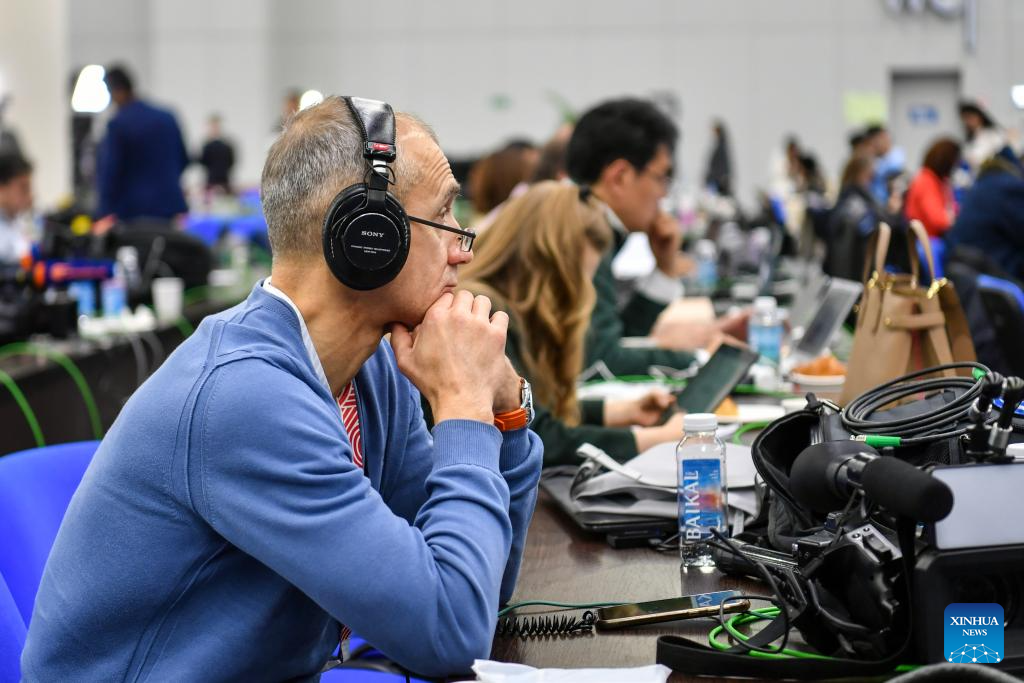 In pics: media center of 16th BRICS Summit in Kazan