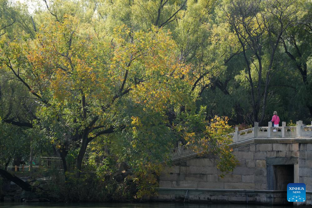 Autumn scenery of Summer Palace in Beijing