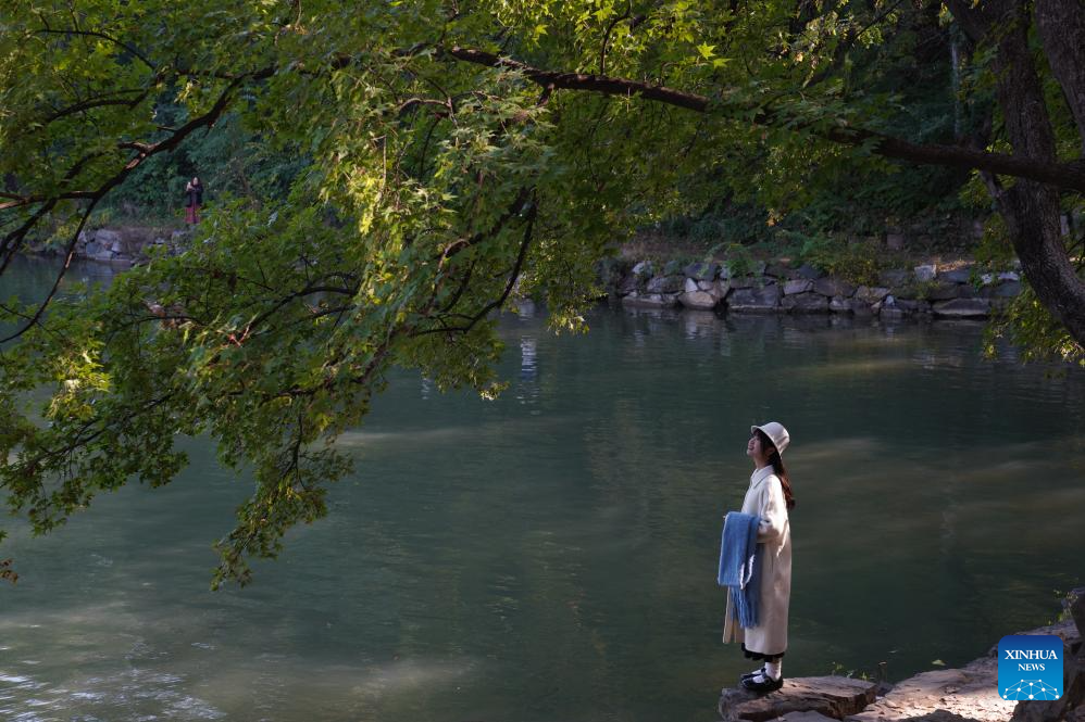 Autumn scenery of Summer Palace in Beijing