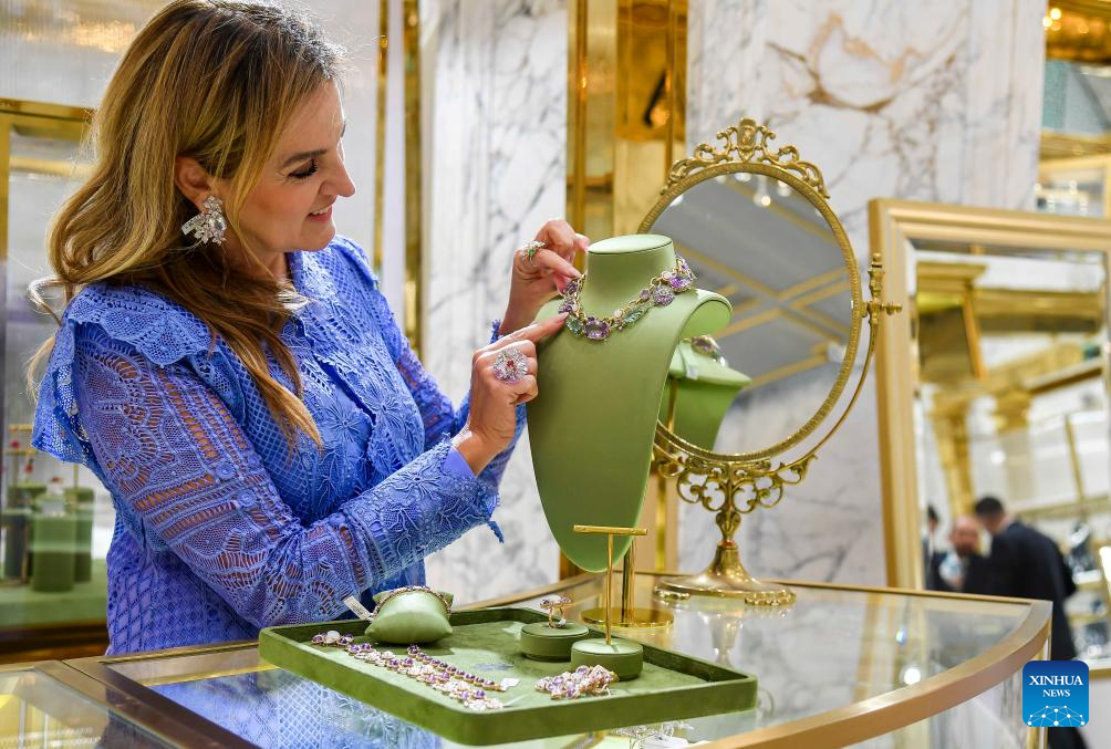 ASJAD Jewelry Exhibition held at Alhazm Mall in Doha, Qatar