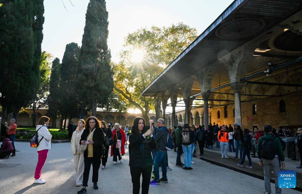 View of Topkapi Palace Museum in Türkiye