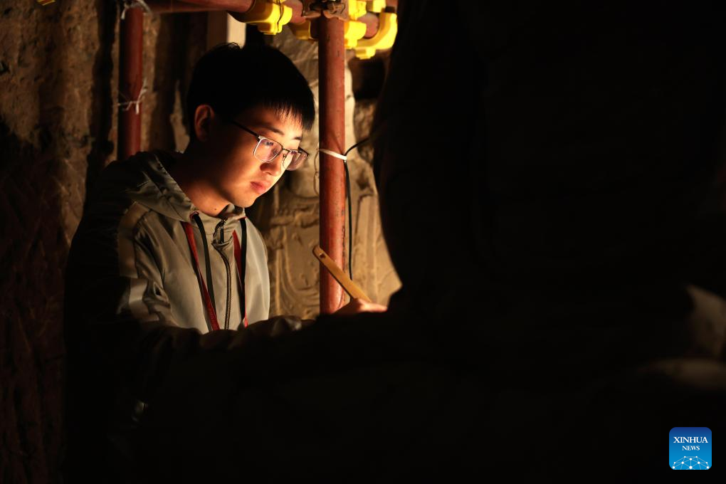 Protection and restoration work carried out at Maiji Mountain Grottoes in NW China