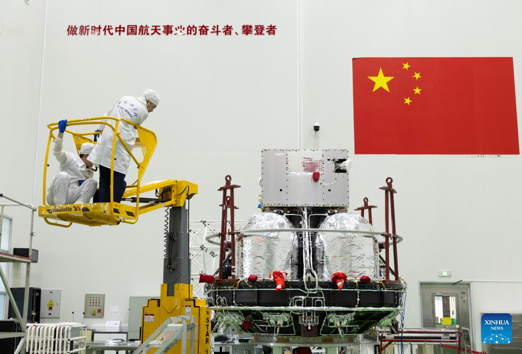 China-Europe SMILE satellite to depart for Europe