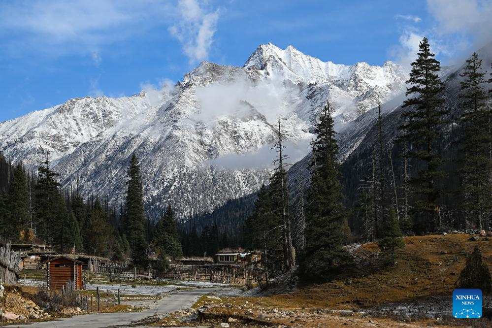 Scenery of Duopugou scenic spot in Sichuan, SW China