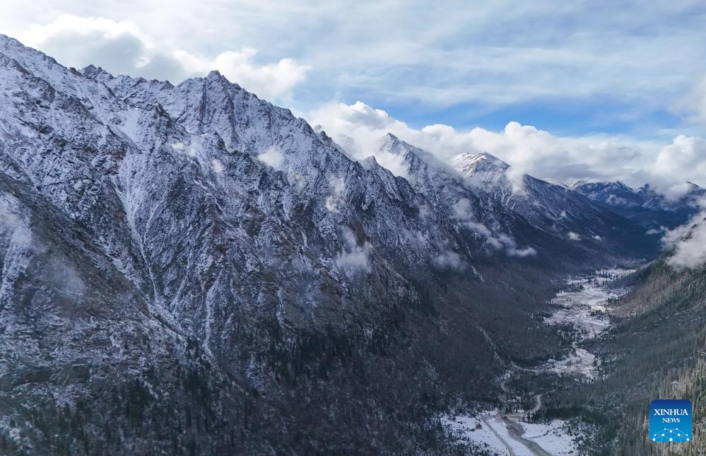 Scenery of Duopugou scenic spot in Sichuan, SW China