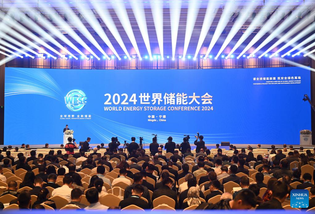 World Energy Storage Conference 2024 opens in China's Fujian