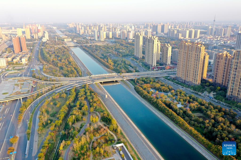 In pics: middle route of China's South-to-North Water Diversion Project in Henan