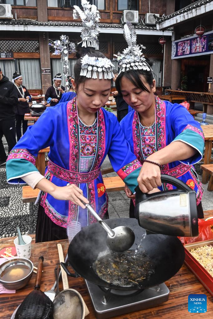 Duoye festival celebrated in Guangxi, S China