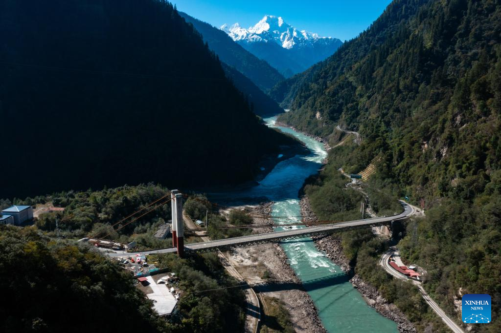 Scenery of Sichuan-Xizang highway in SW China