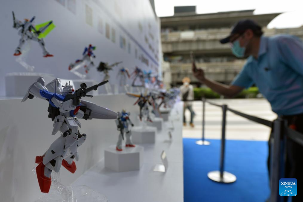 Gundam model exhibition held in Bangkok