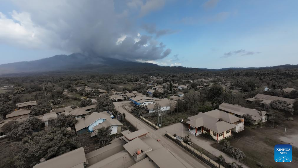 Indonesia's Mount Lewotobi Laki-Laki erupts