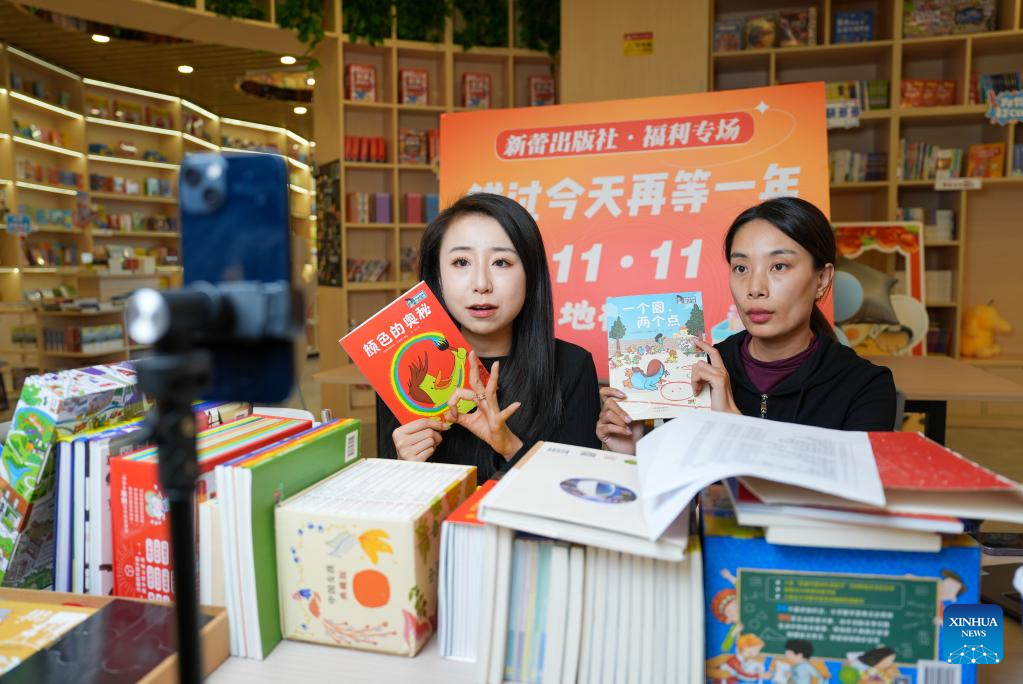 China's Gen-Z sell books via livestreaming