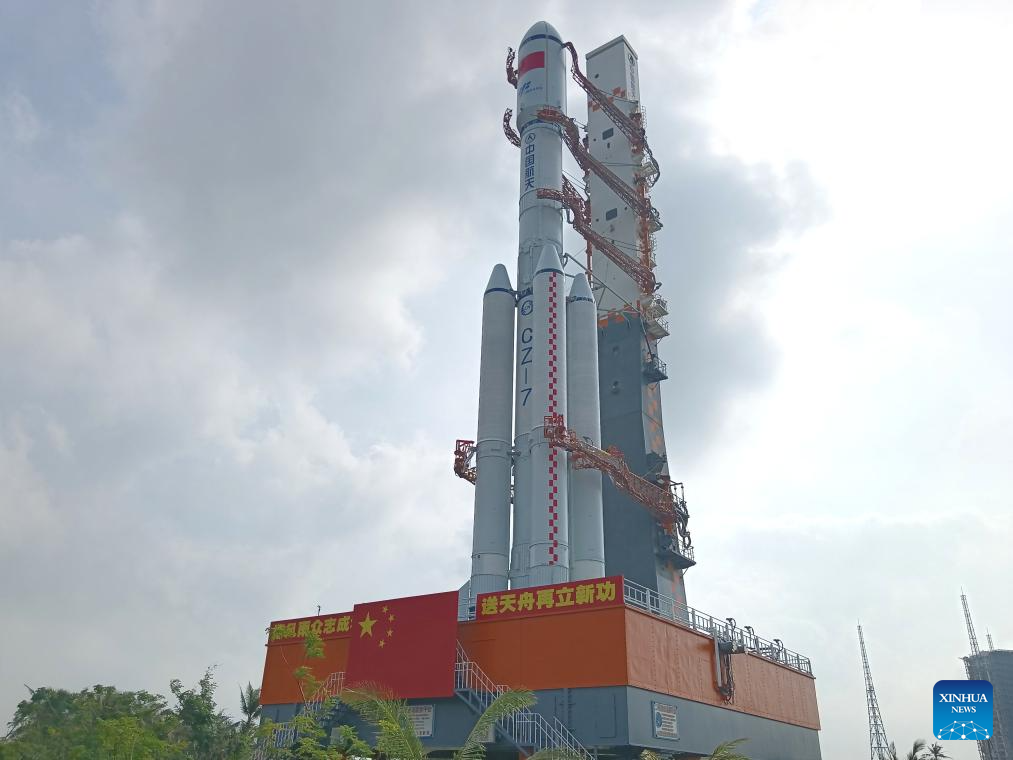 China prepares to launch Tianzhou-8 cargo spacecraft