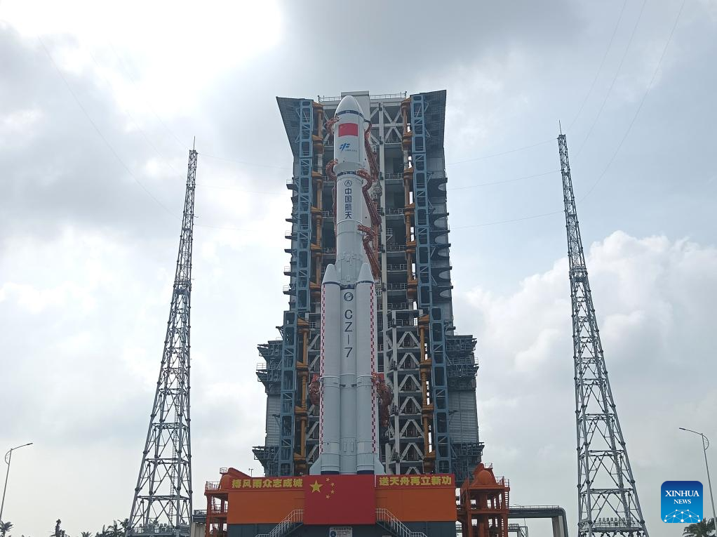 China prepares to launch Tianzhou-8 cargo spacecraft